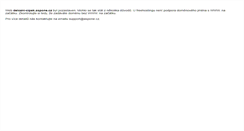 Desktop Screenshot of delozni-cipek.aspone.cz