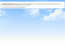 Tablet Screenshot of krizem-krazem.aspone.cz