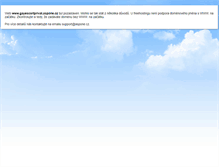 Tablet Screenshot of gayescortprivat.aspone.cz