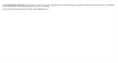 Desktop Screenshot of meningokok.aspone.cz