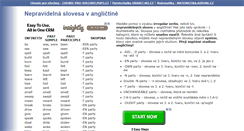Desktop Screenshot of anglictina.aspone.cz