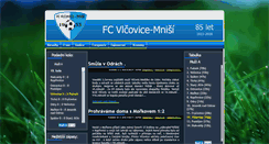 Desktop Screenshot of fcvlcovicemnisi.aspone.cz