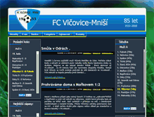 Tablet Screenshot of fcvlcovicemnisi.aspone.cz
