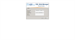 Desktop Screenshot of mssql.aspone.cz